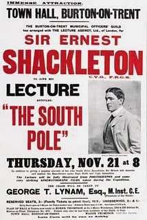 Ernest Shackleton | vintage poster